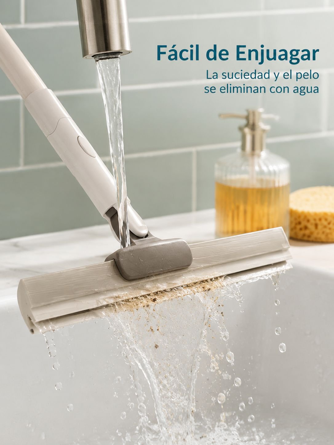 escobilla de goma de silicona para suelos