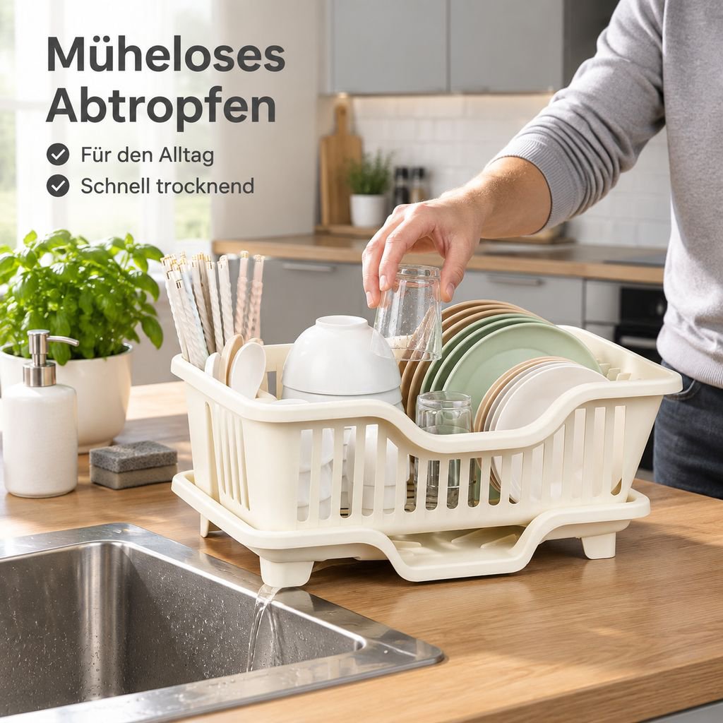 Besteck- und Abtropf-Organizer