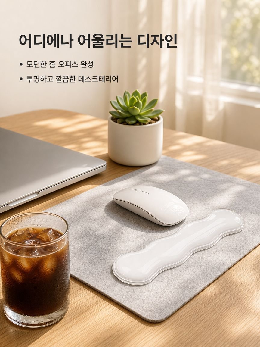 사무용 마우스 손잡이 실리콘 쿨링 손잡이 투명 쿨링 마우스 손잡이 손잡이 손잡이 사무용품