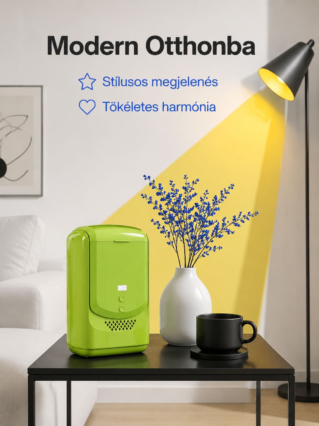 Ruhaszárító kompakt és könnyű szerkezettel