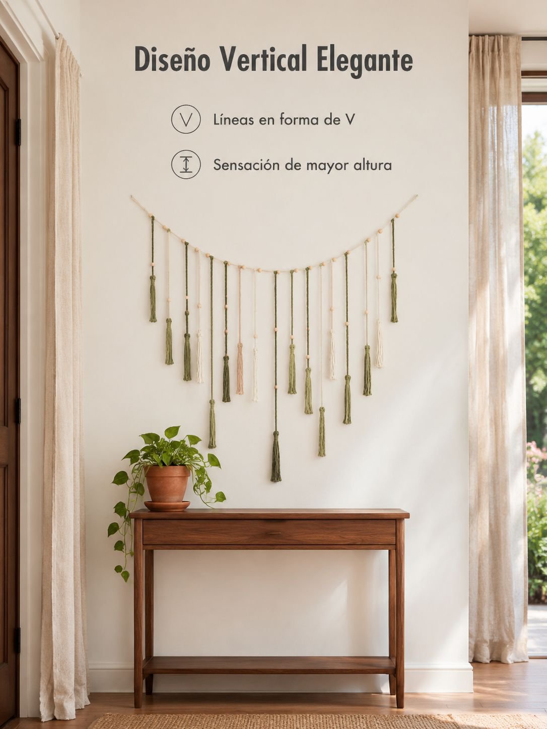Style bohème nordique minimaliste