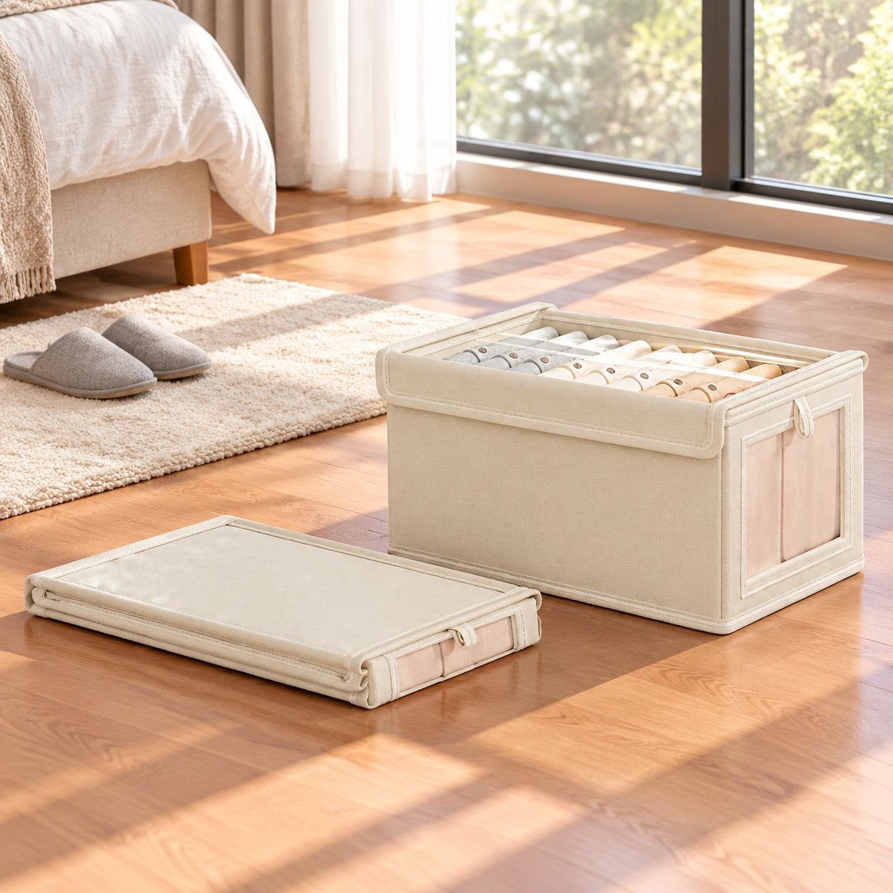 Multipurpose Wardrobe Storage Box for Home