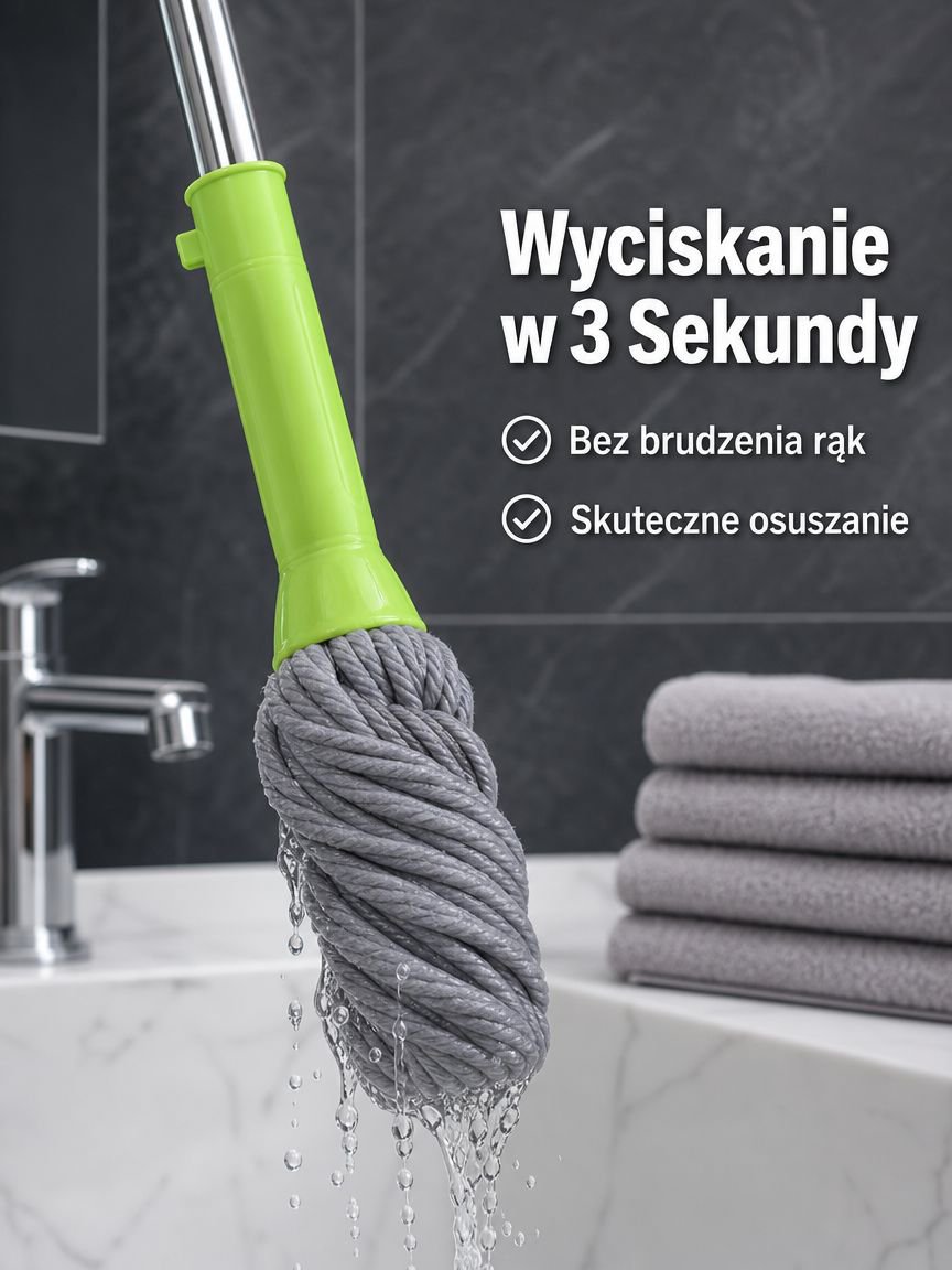 Automatyczny obrotowy mop