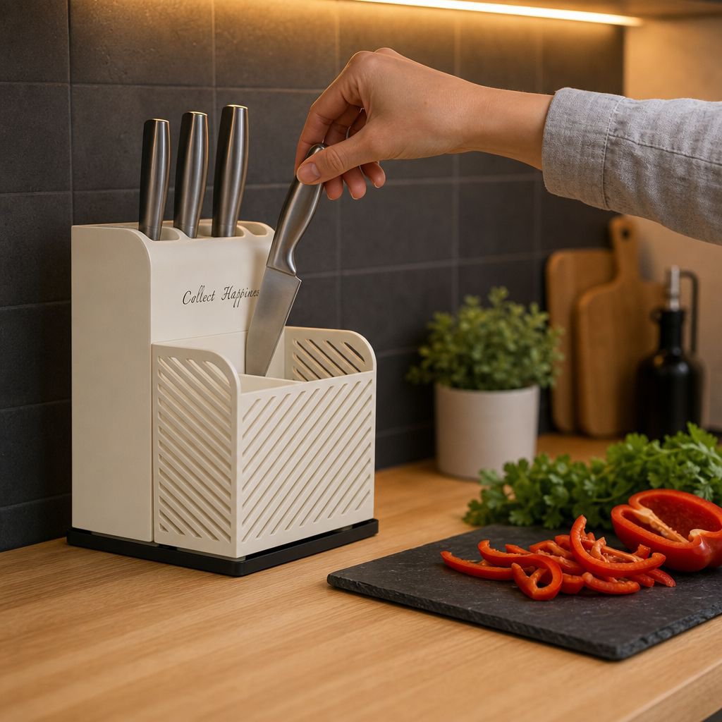 Household Knife Organizer Rack