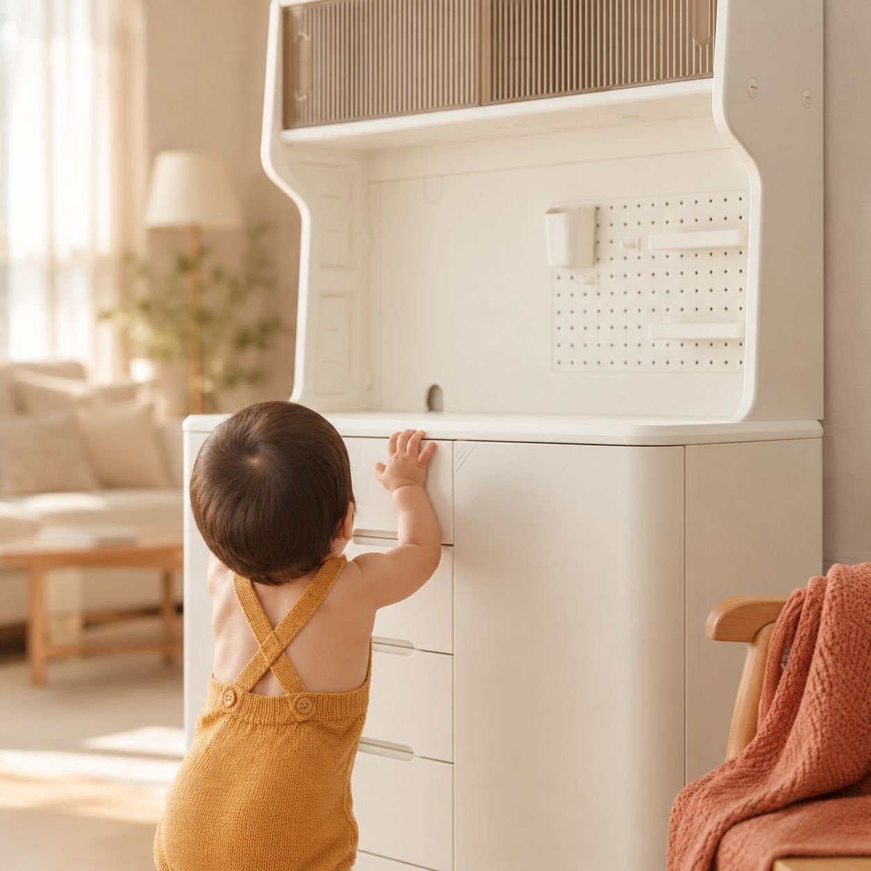 Caja de almacenamiento para juguetes y accesorios infantiles