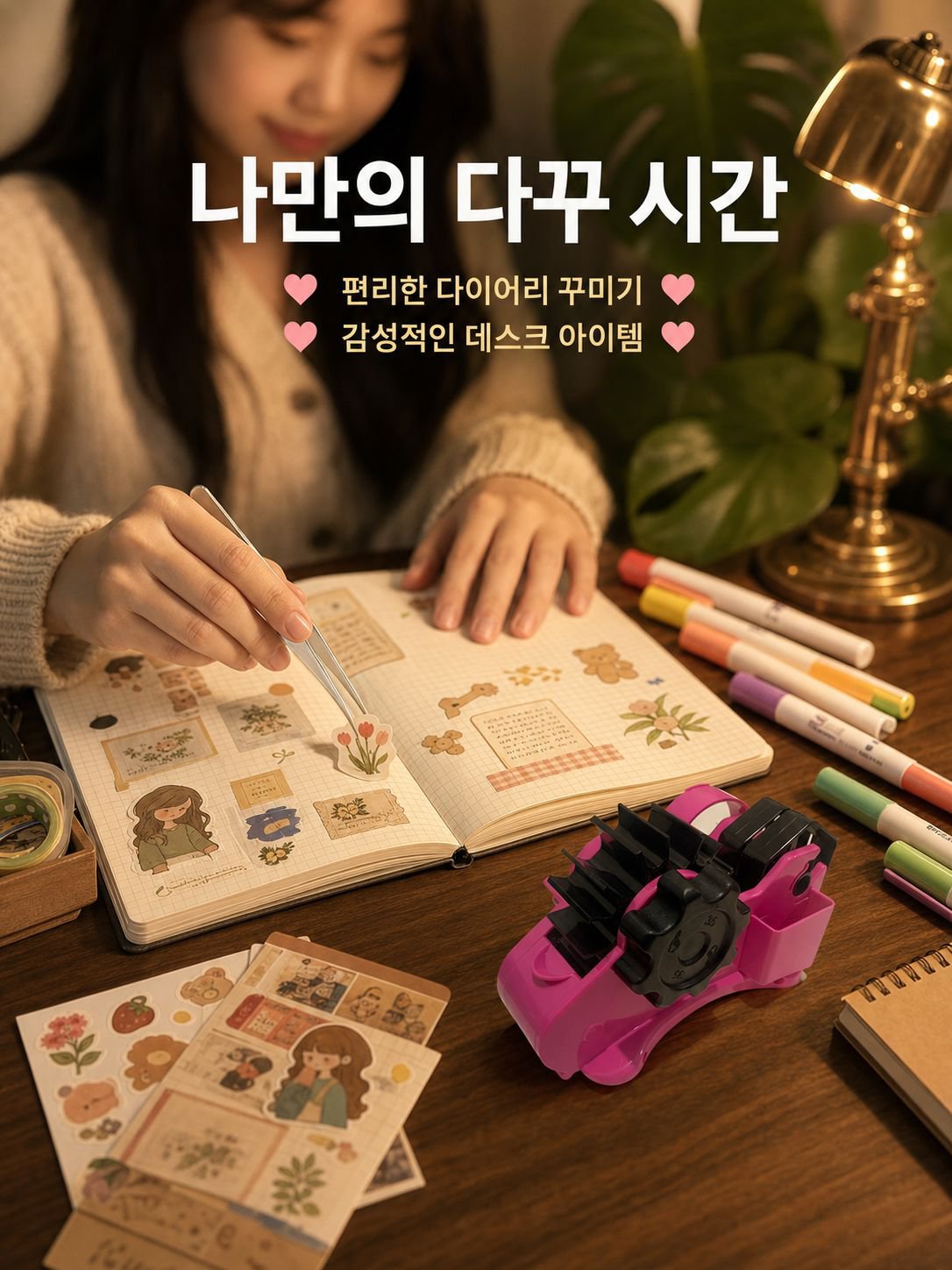 반자동 테이프 커터기