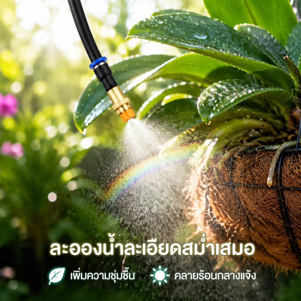 เครื่องพ่นน้ำอัตโนมัติอเนกประสงค์