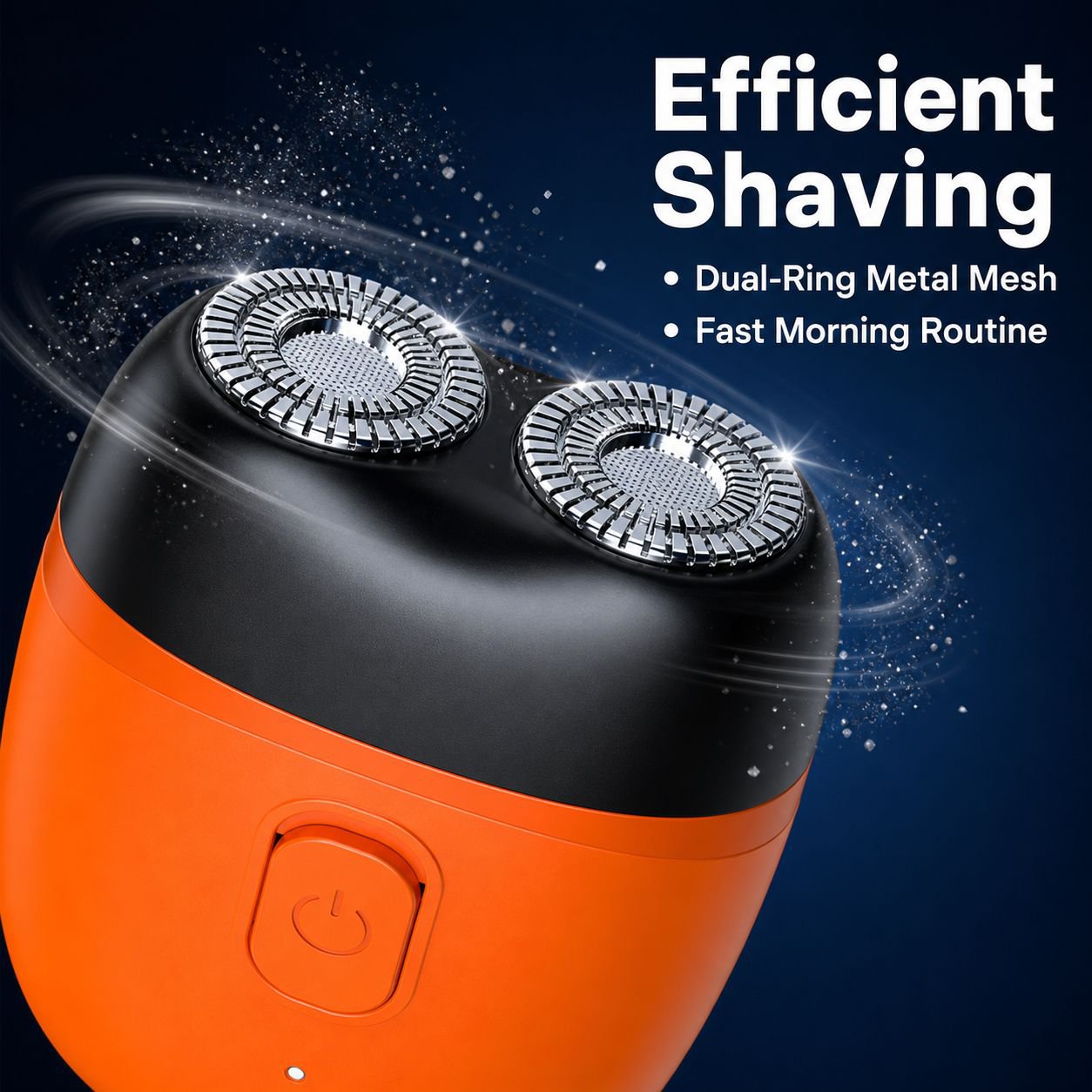 Travel Portable Type-C Dual-Head Electric Shaver