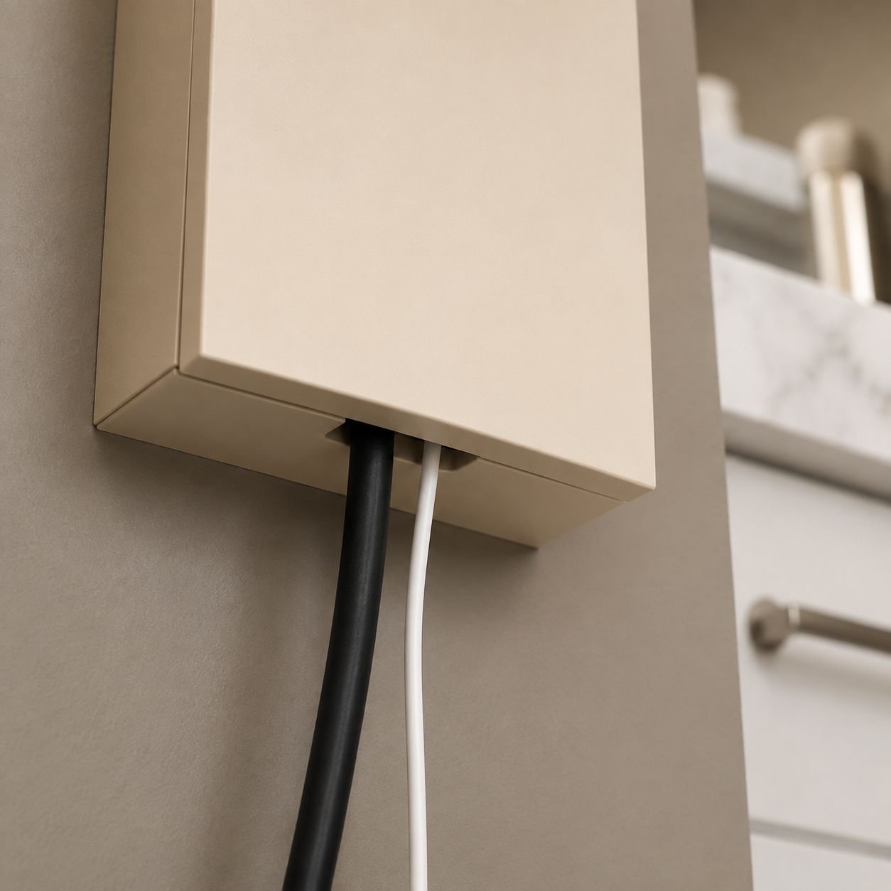 Punch-Free Socket Organizer Shelf