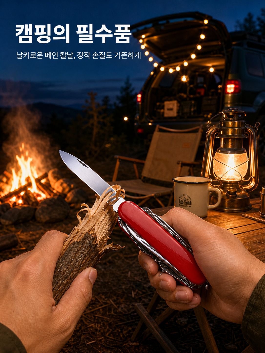나이프 접이식 나이프 11절 스텐 다용도 나이프 캠핑용품 다용도 나이프