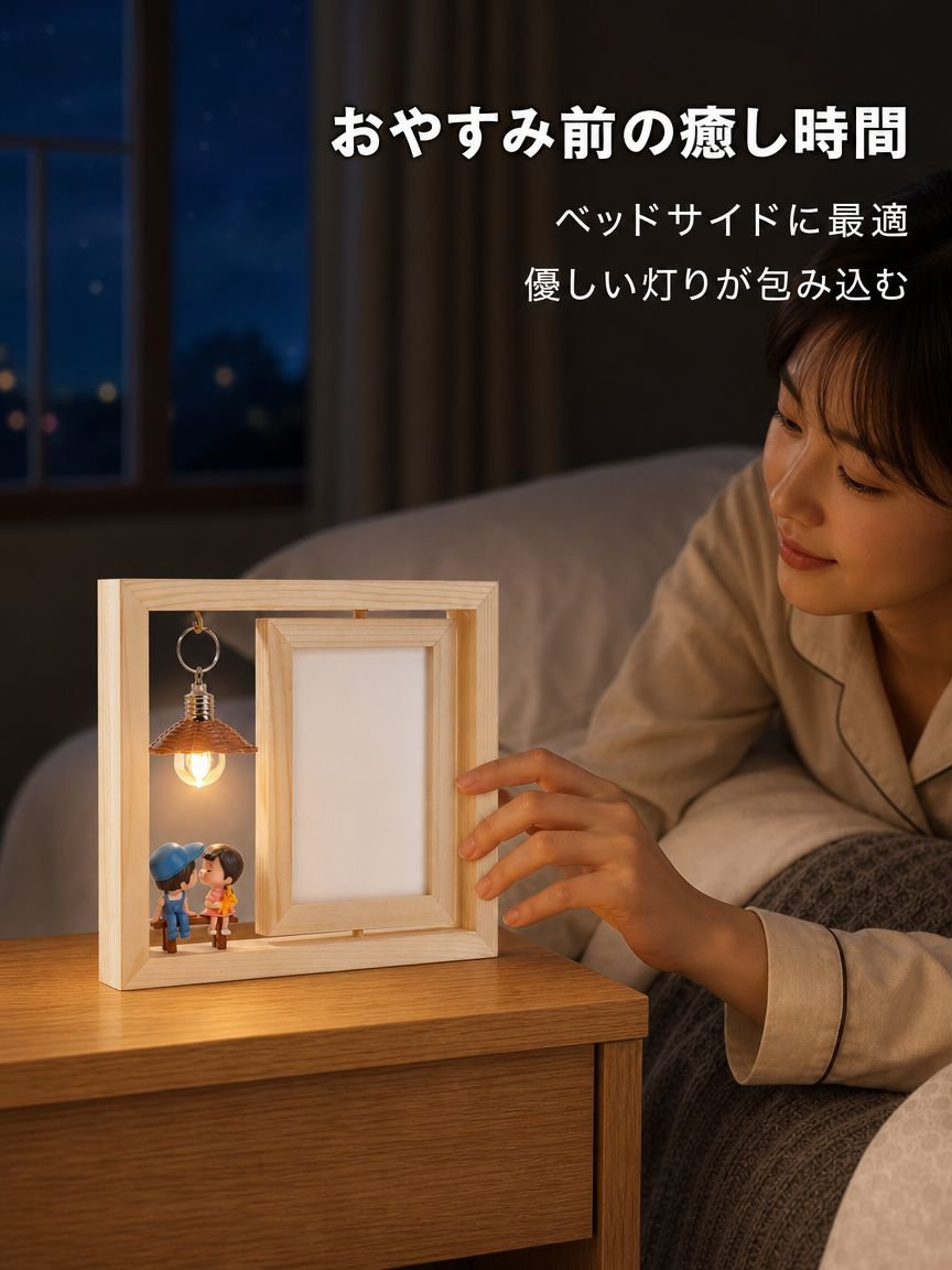 クリエイティブなカップル人形フォトフレーム