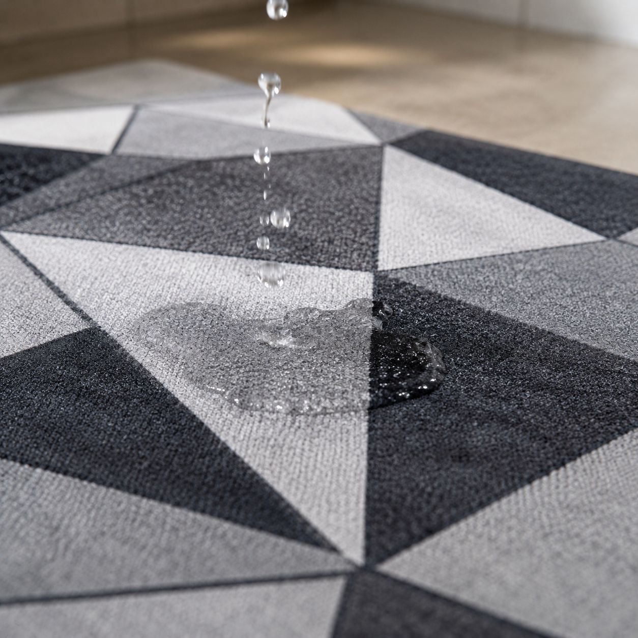 Kitchen Floor Mat with Anti-Slip Backing