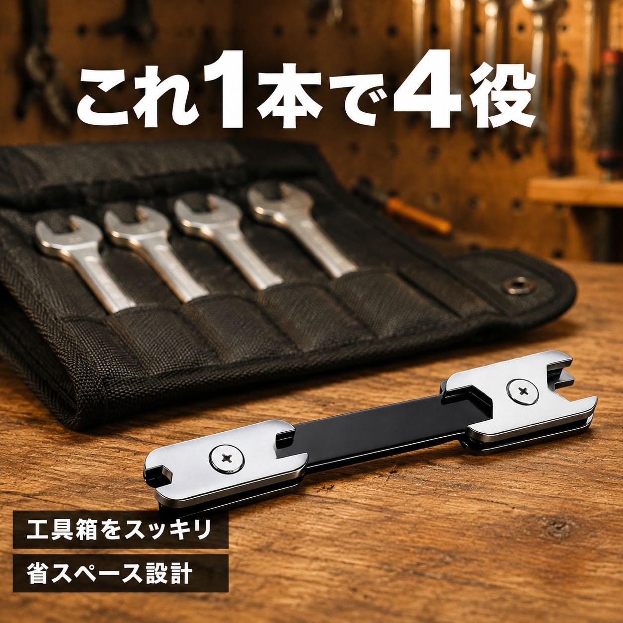 厚手タイプ梅花スパナコンビレンチ