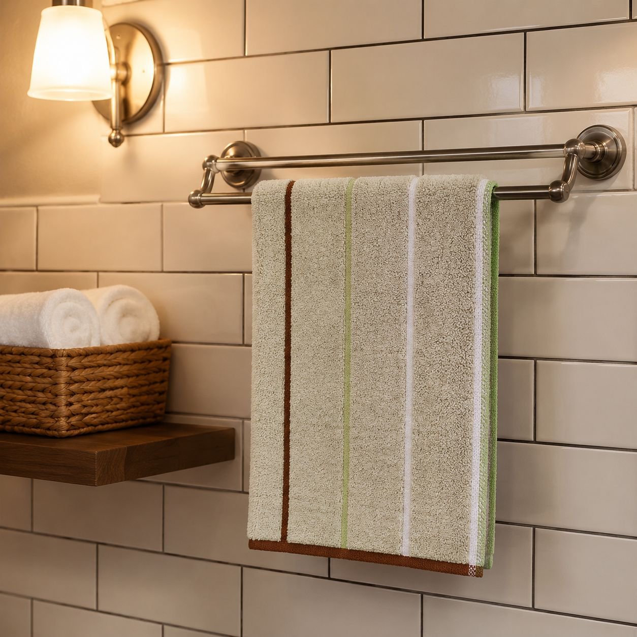 Home Cotton Absorbent Towel, Lint-free Face Cloth for Adults