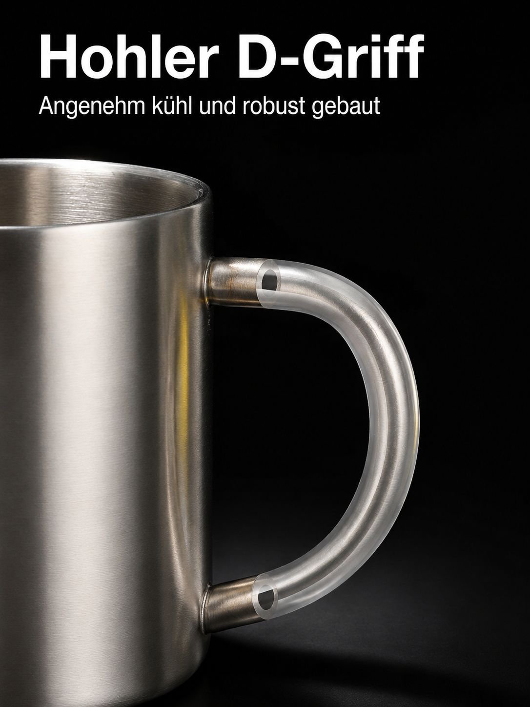 Stilvoller Thermobecher für unterwegs
