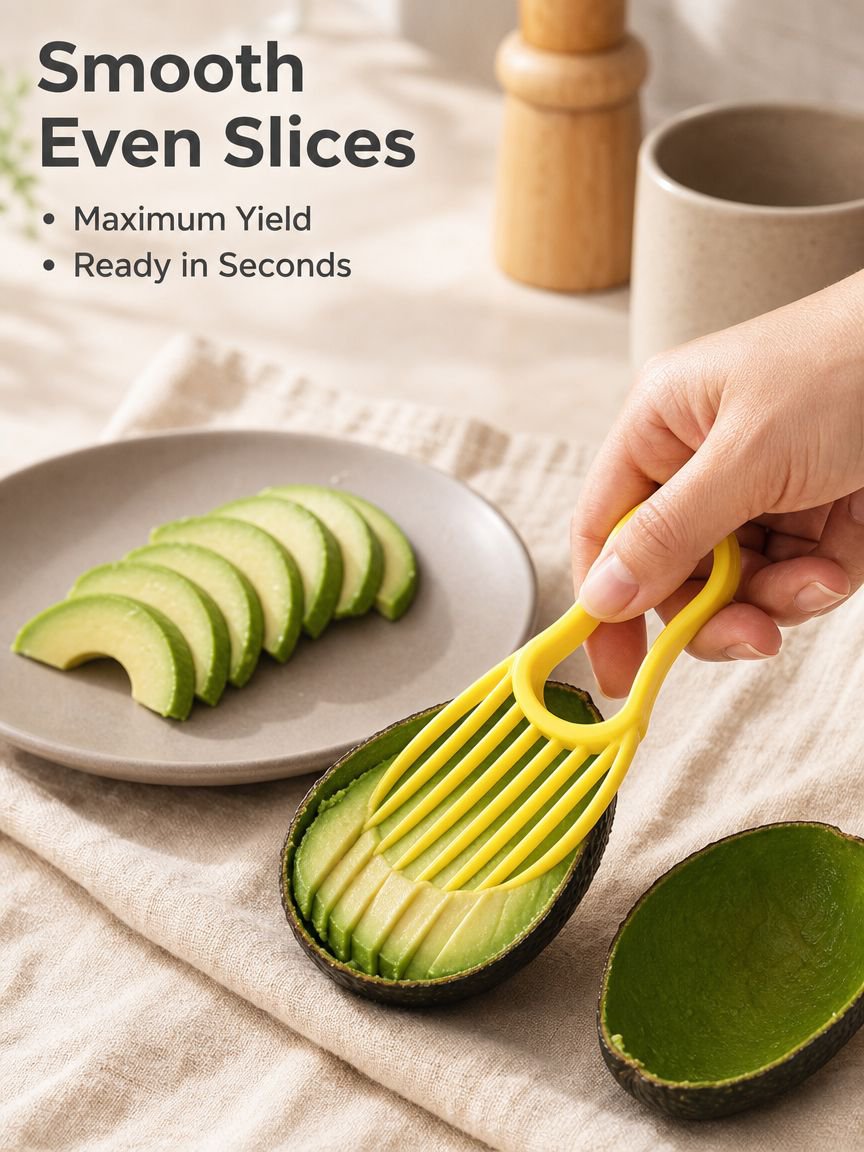 Multifunctional Avocado Cutter Tool