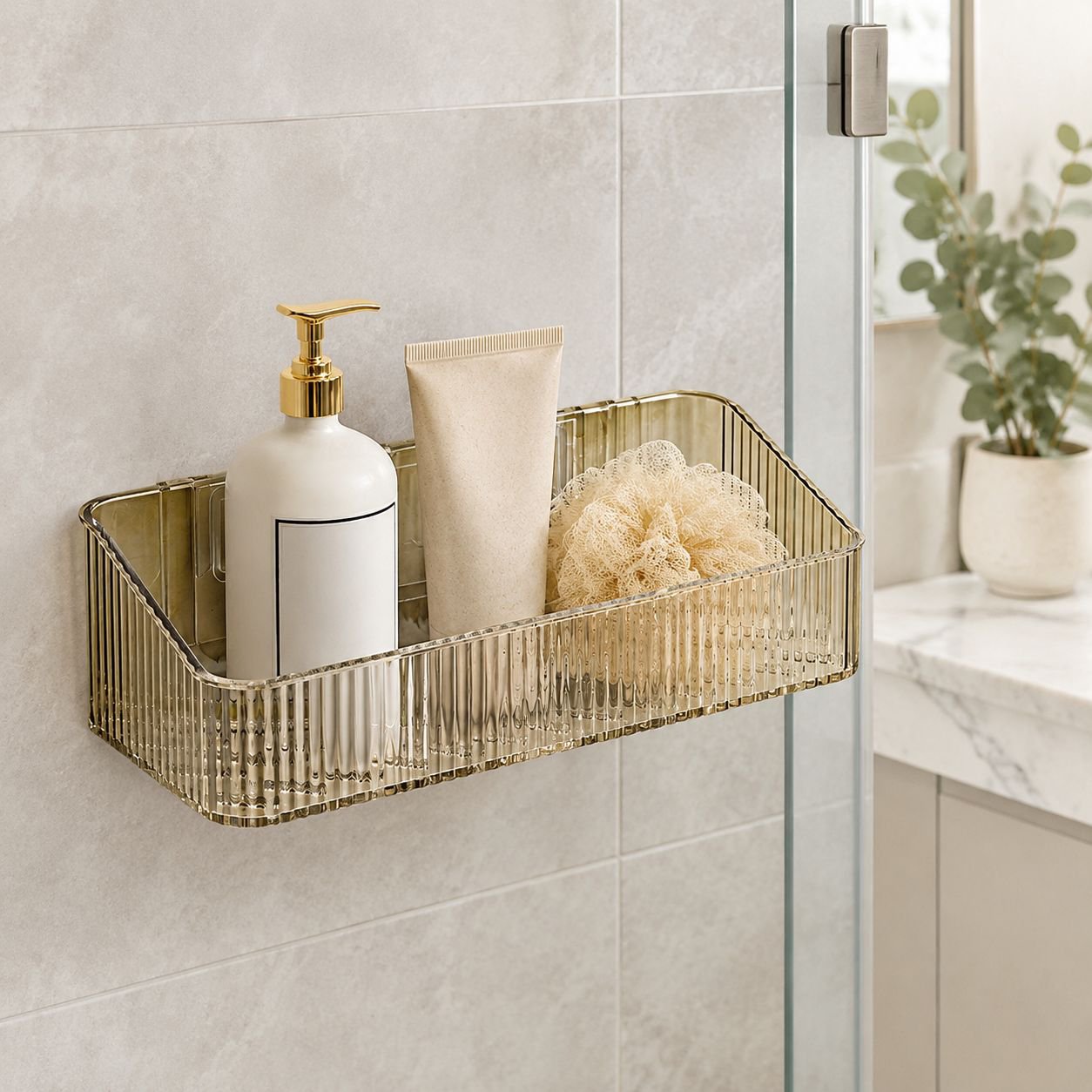Draining Bathroom Storage Caddy