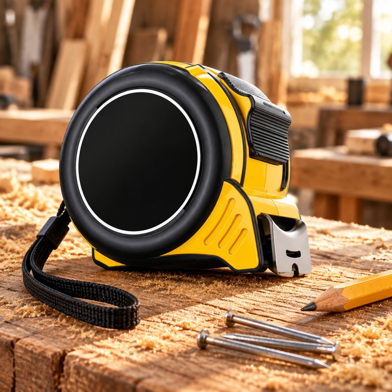Rubber Coated ABS Shell Inch/Metric Magnetic Tape Measure