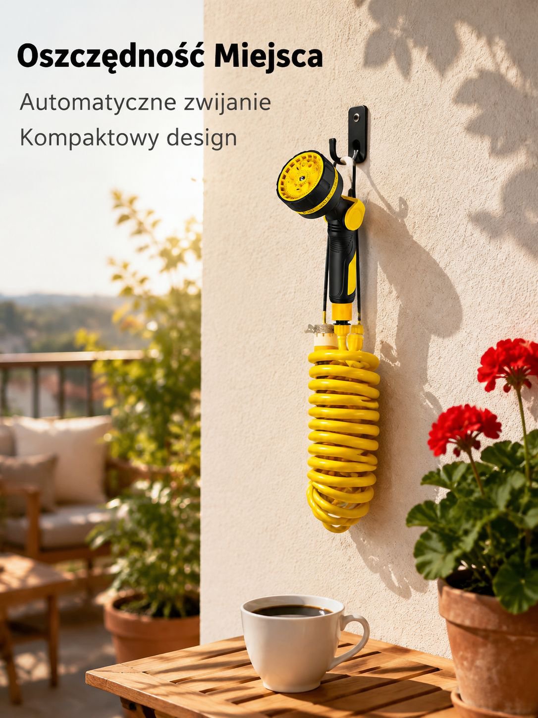 Wielofunkcyjny wysokociśnieniowy pistolet do mycia samochodu i podlewania ogrodu – zestaw