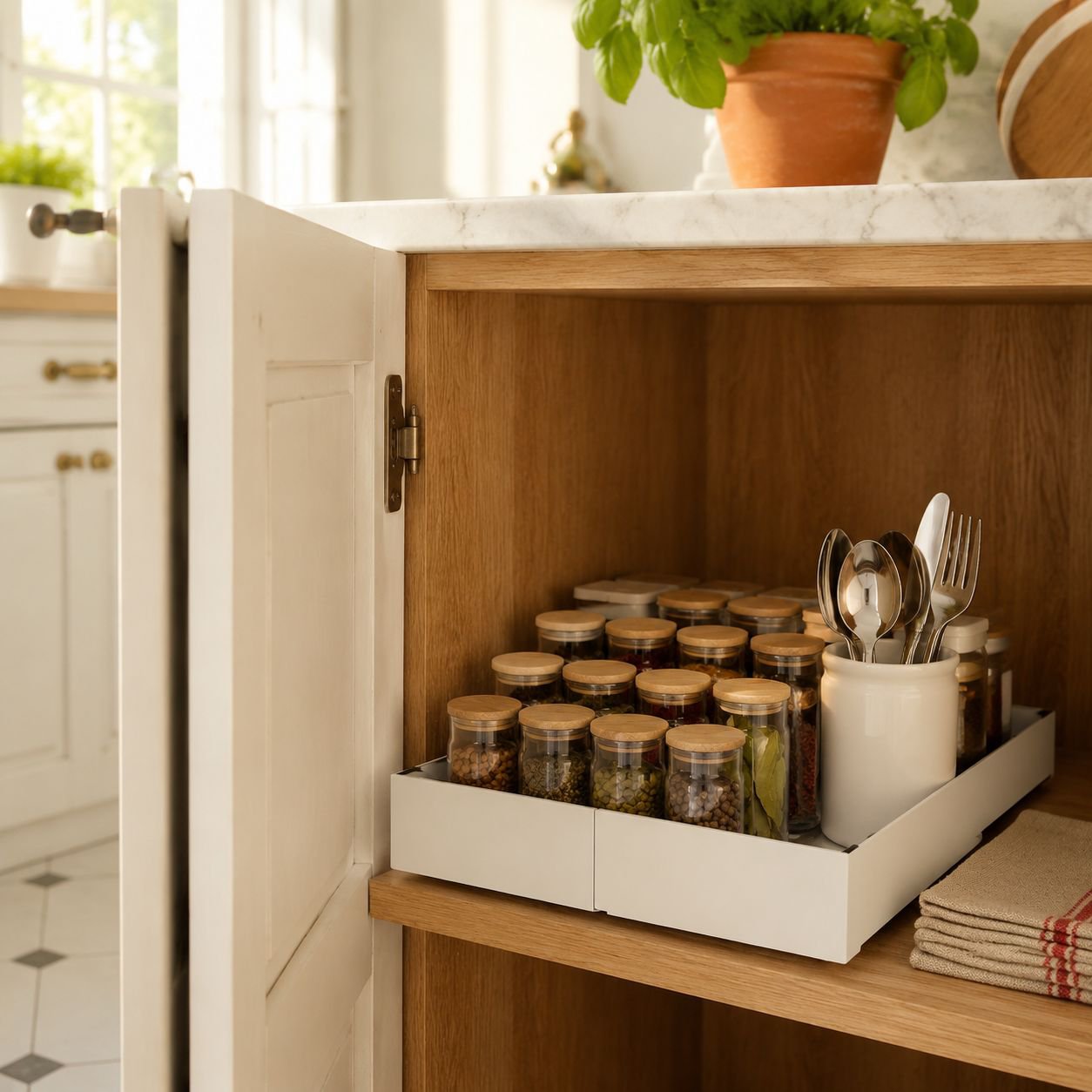 JMY-support de rangement pour armoire