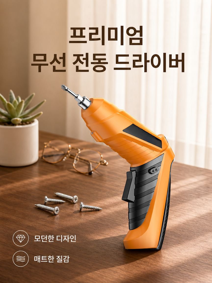 무선 충전 전동 드라이버