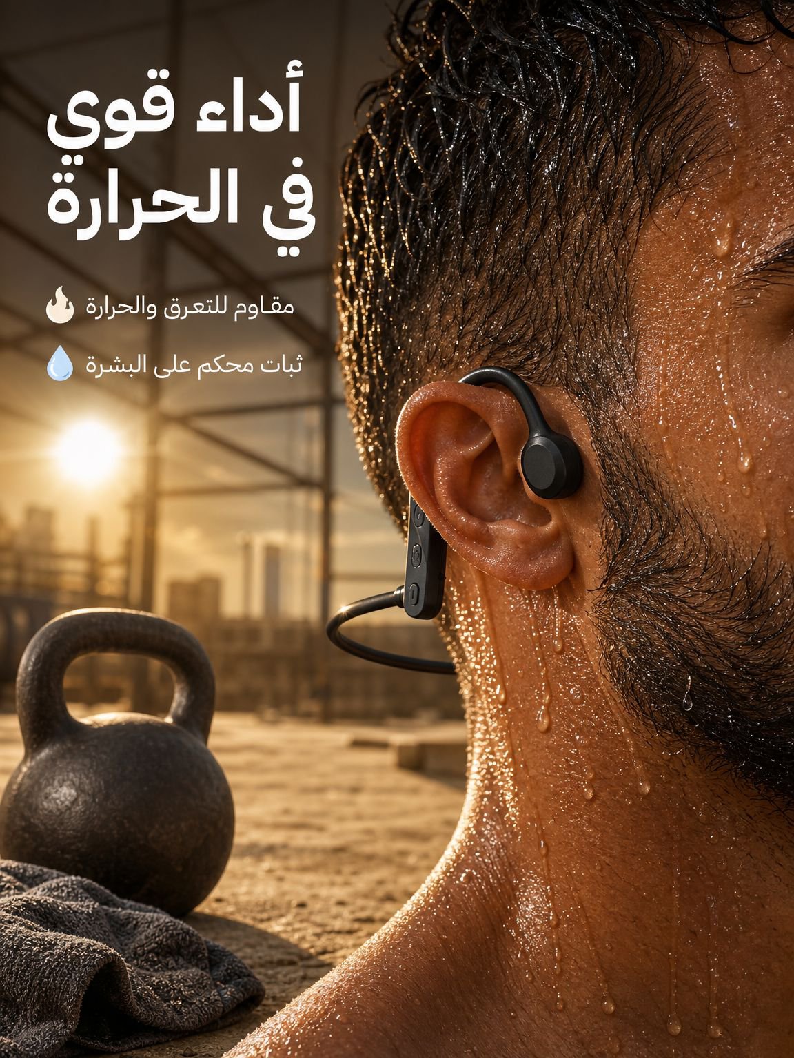 سماعة لاسلكية بتصميم عصري وأداء موثوق