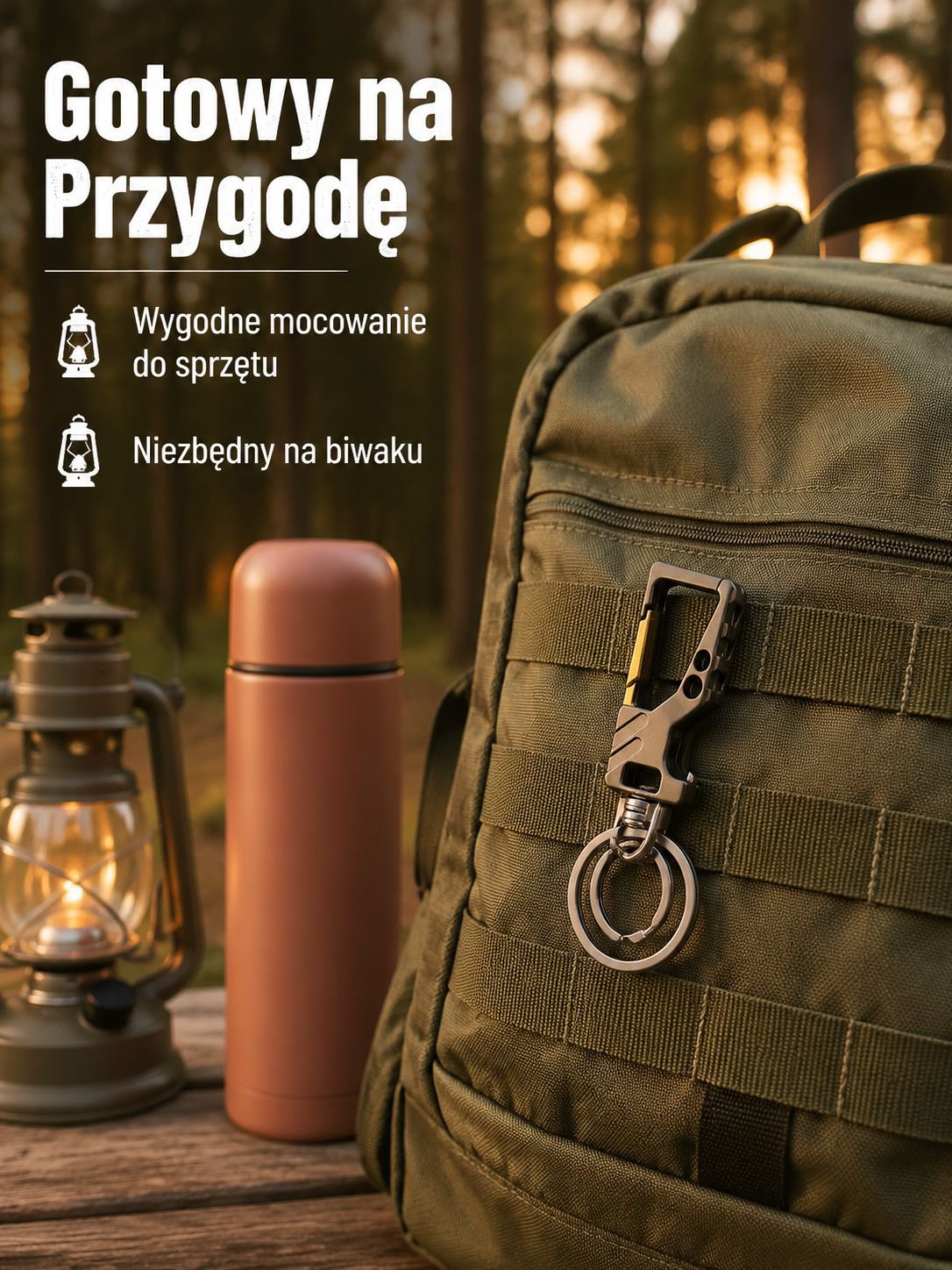 Brelok do kluczy i otwieracz do butelek w jednym