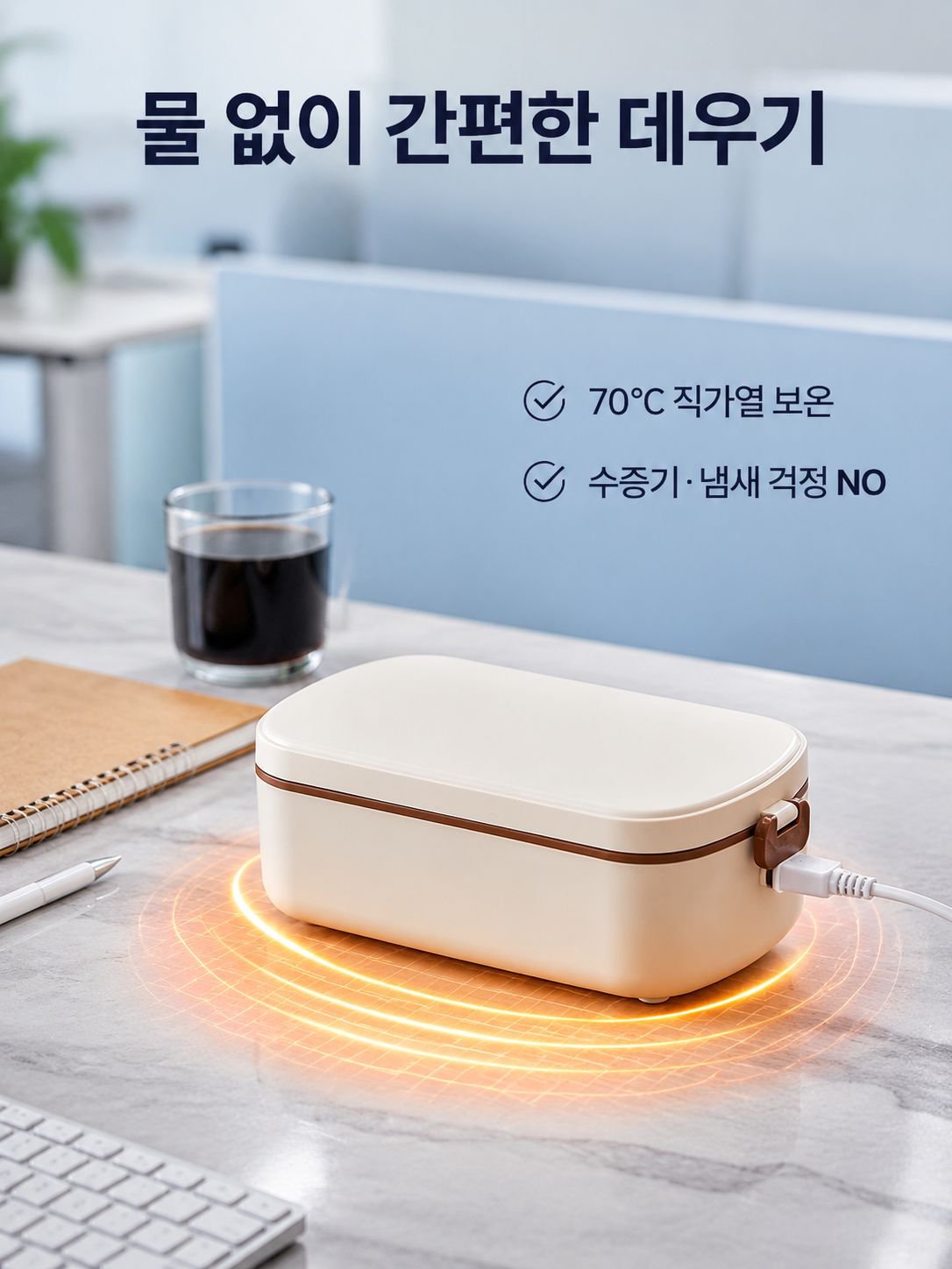 온도 조절이 가능한 전기 도시락