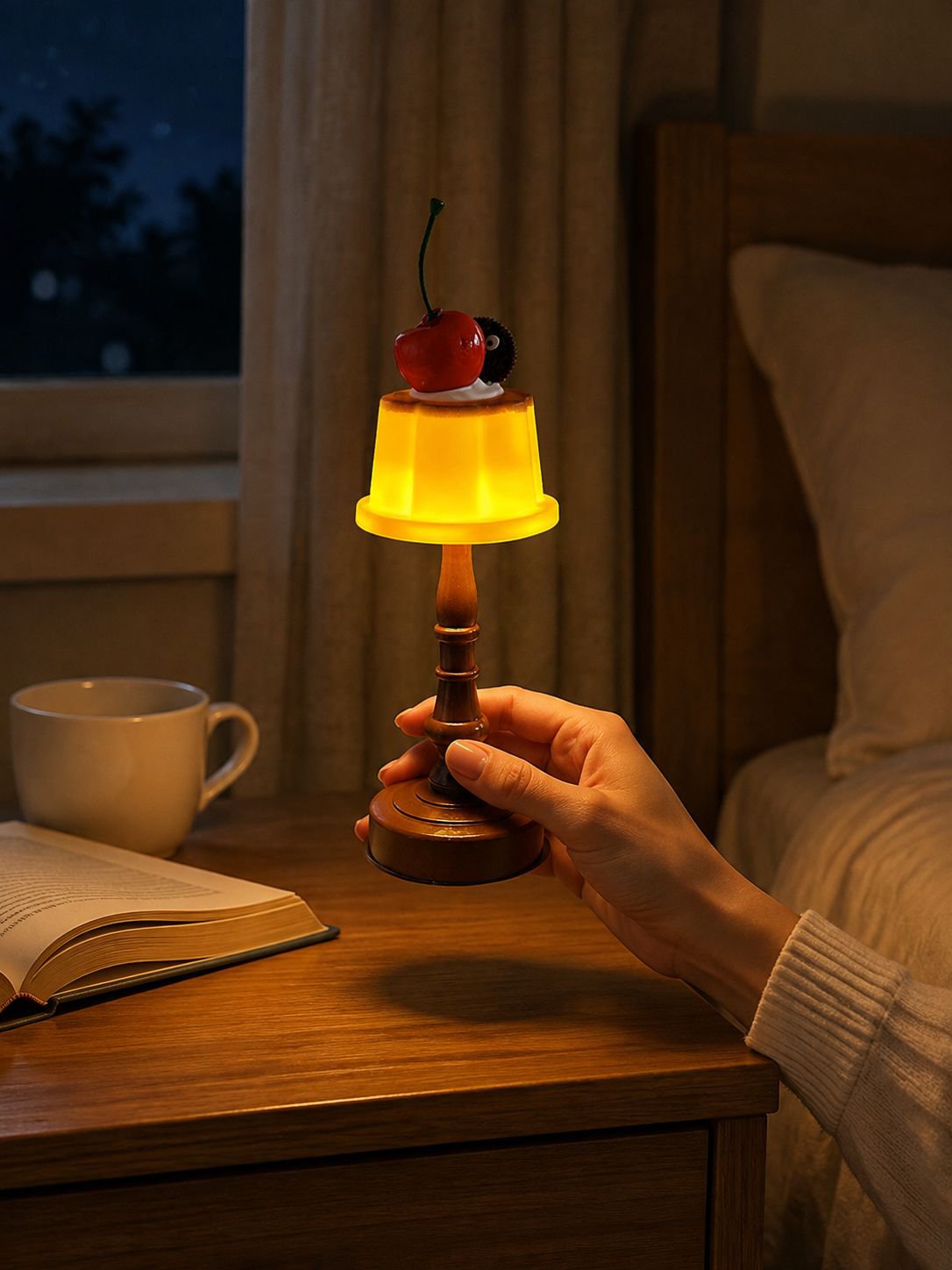 Luz para dormir relajante para mujeres