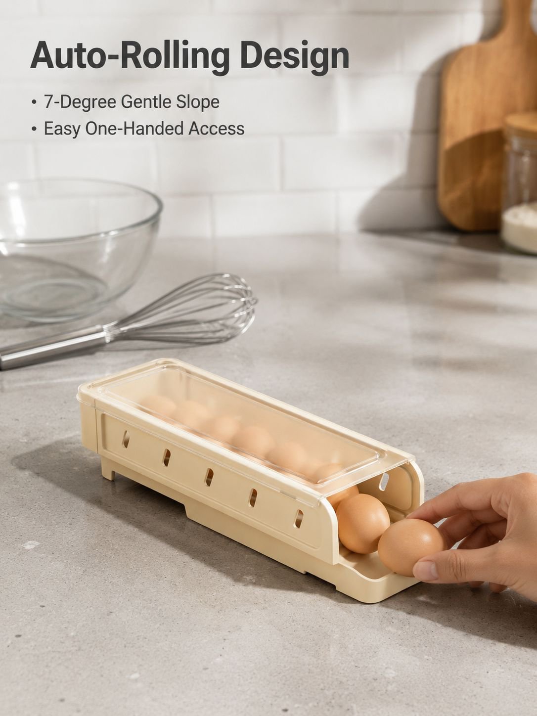 Portable Egg Holder Storage Box