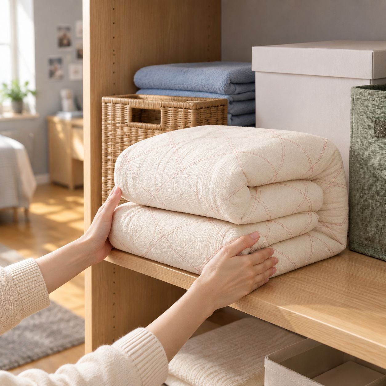 Four Seasons Thickened Cotton Blanket