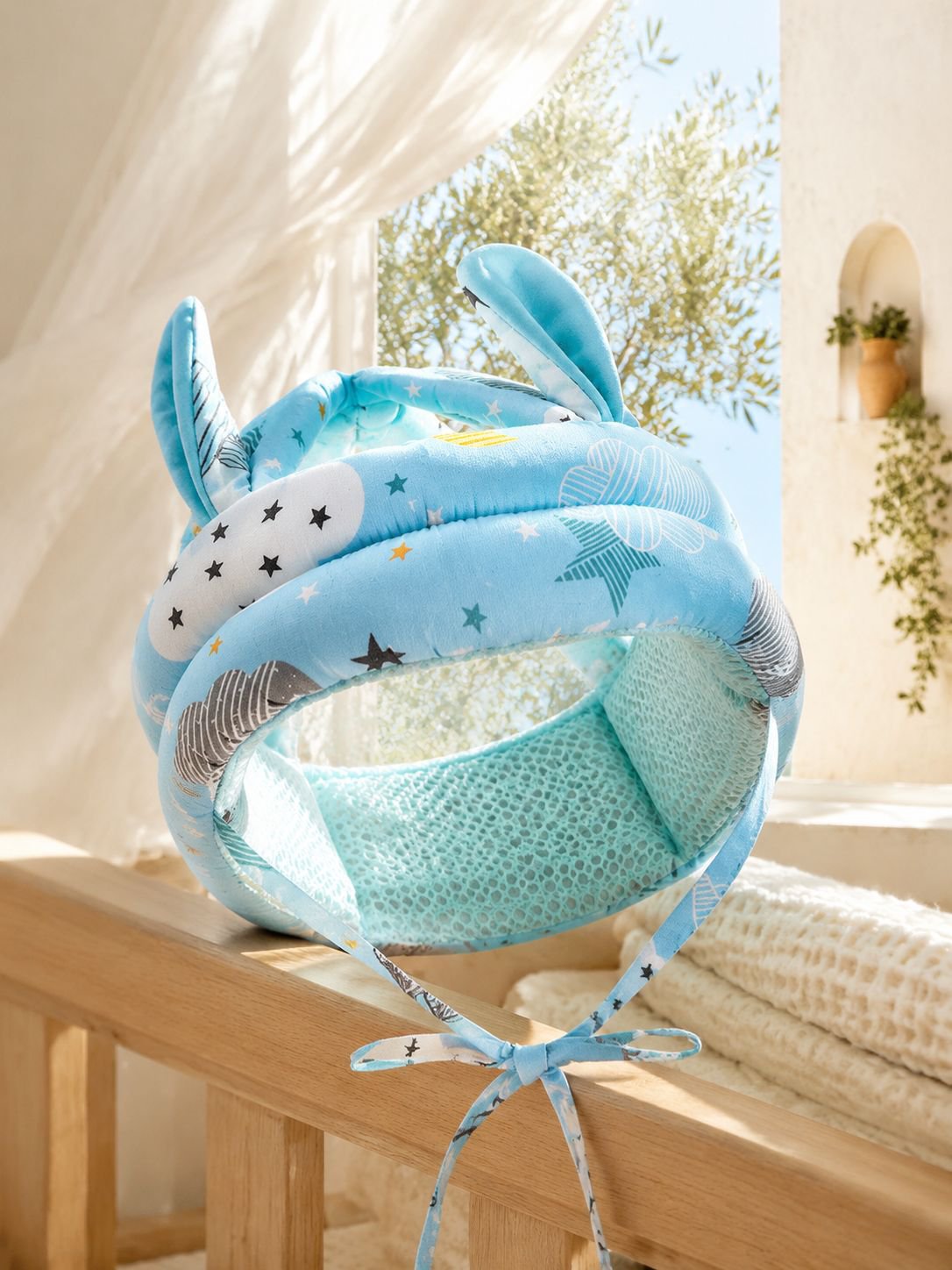 Gorro protector de cabeza para bebé casco anticaídas con cojín para aprender a caminar