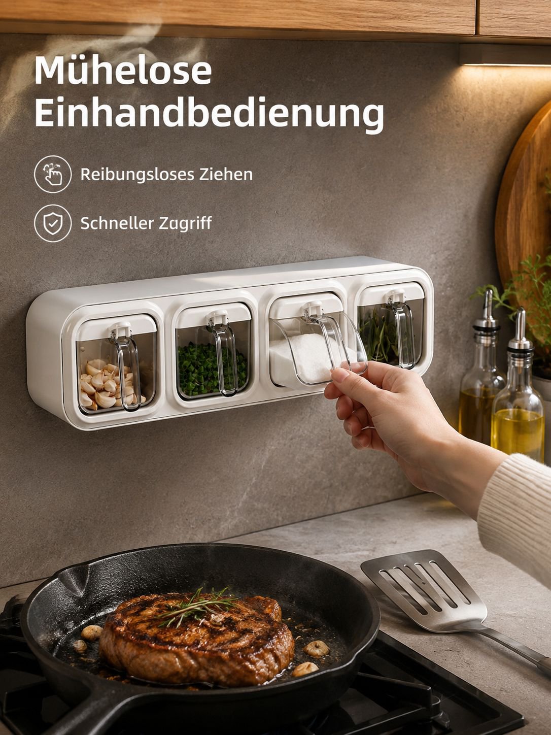 Aufbewahrungsbox für Salz und Gewürze