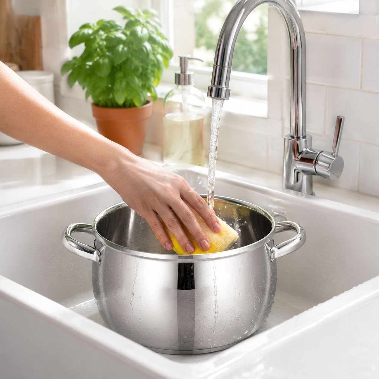 Bocal à fruits en acier inoxydable épaissi SL304