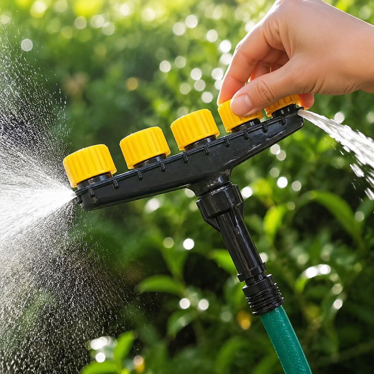 Multi-Sprinkler Head High-Flow Hose