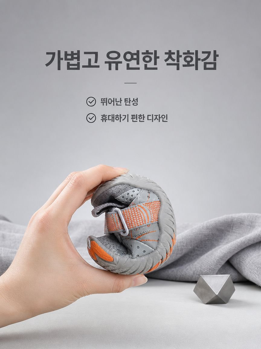빠른 건조 미끄럼 방지 아웃도어 워터슈즈