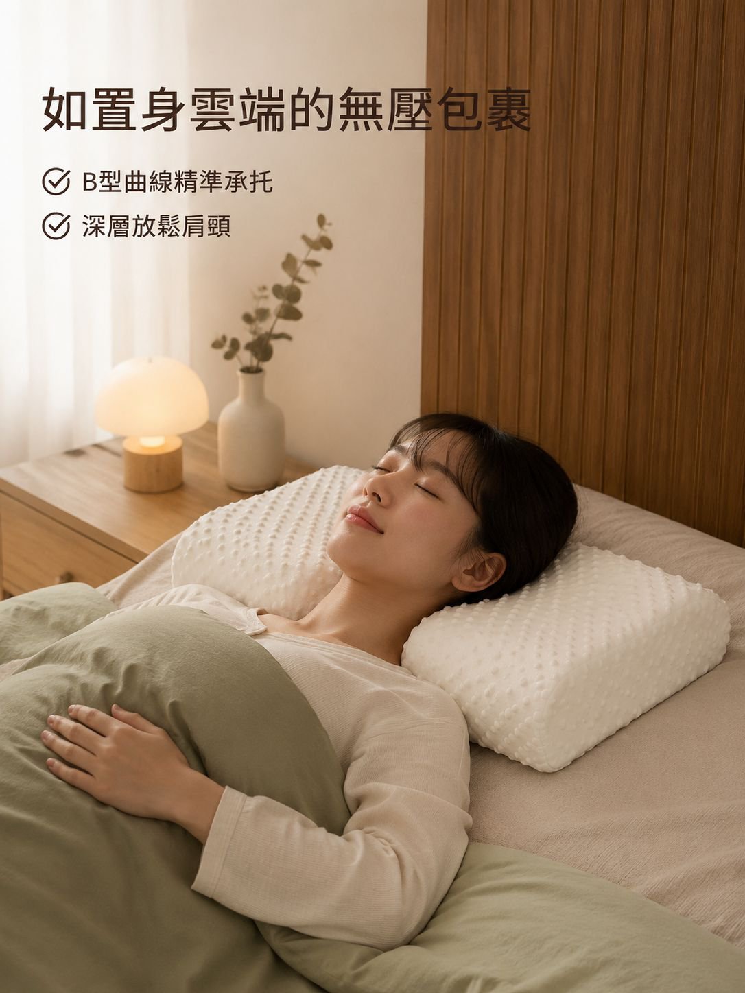 天然乳膠高彈性枕頭