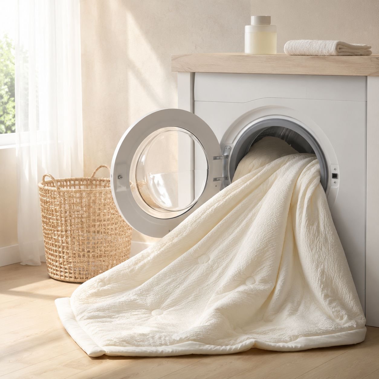 Couette d'été en fibre de soja pour chambre climatisée, simple/double, facile à nettoyer