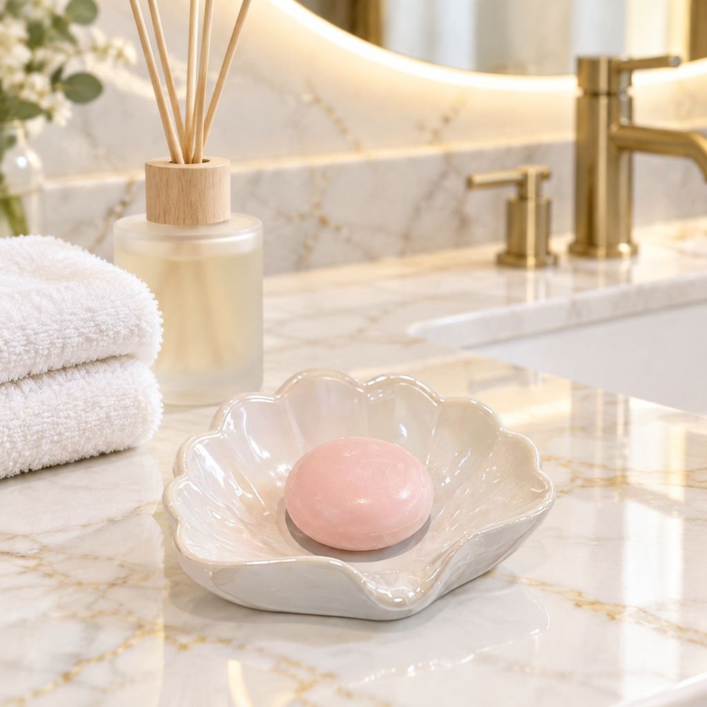Soap Dish Bathroom Drainable Soap Holder