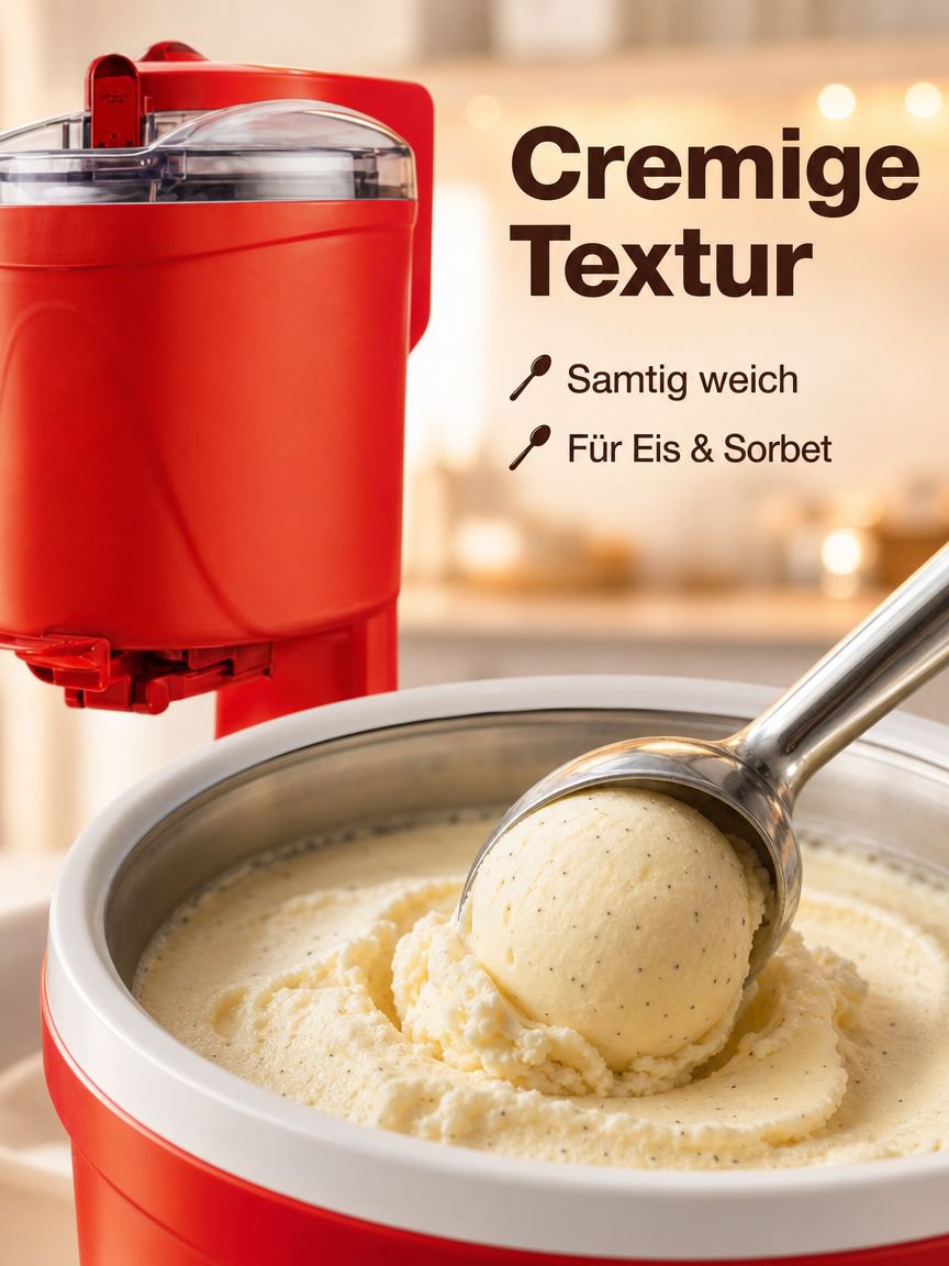 Vollautomatische Eismaschine für Zuhause