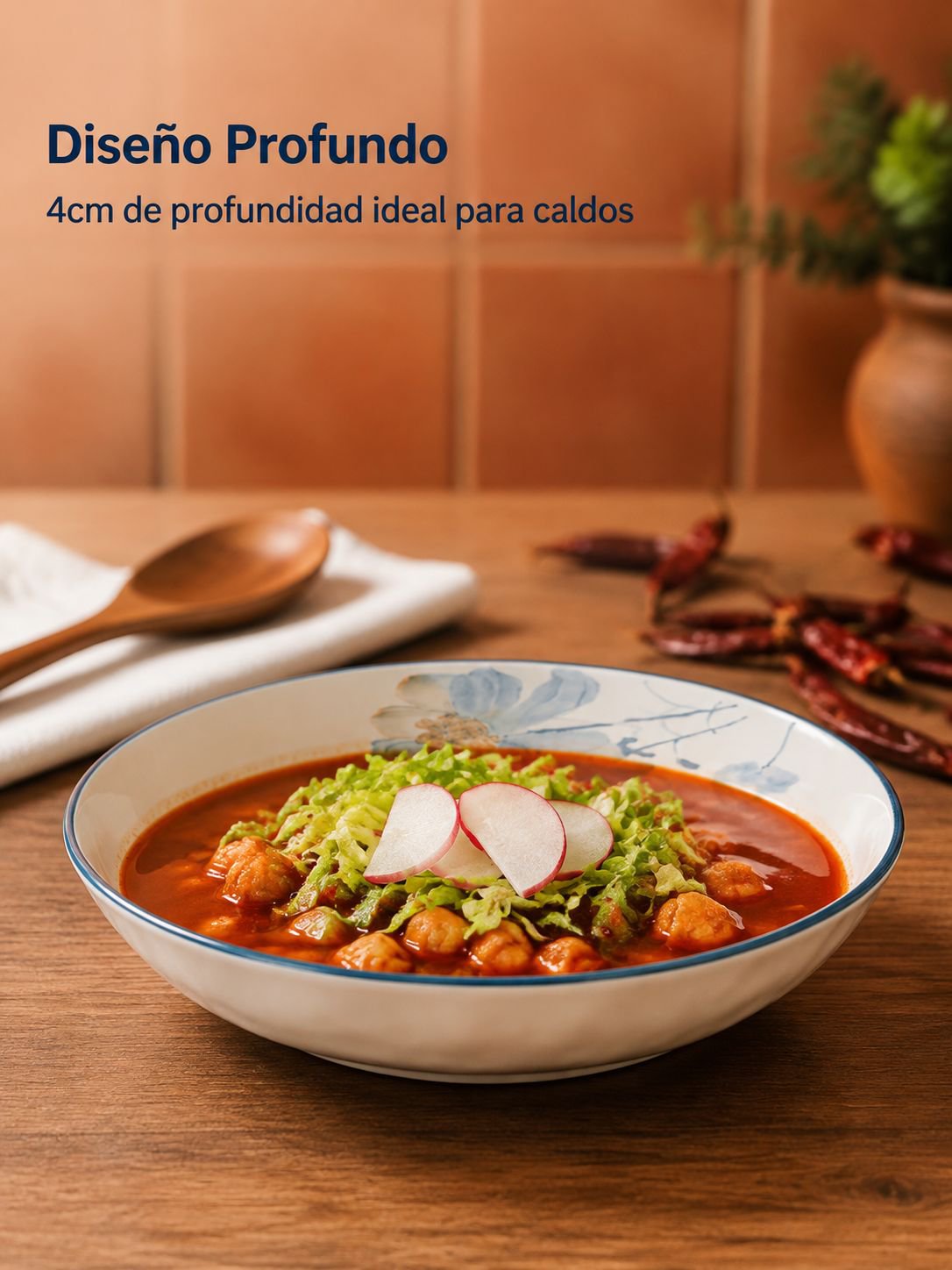 Plato ideal para usar en cenas elegantes o como decoración única
