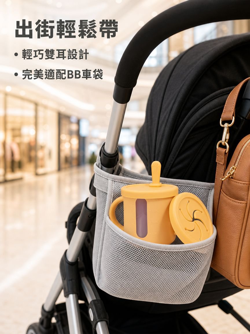  防摔透明刻度雙耳設計