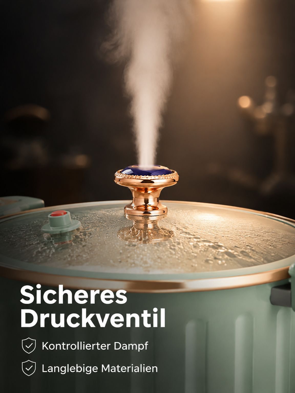 8 Liter tiefer multifunktionaler Schnellkochtopf