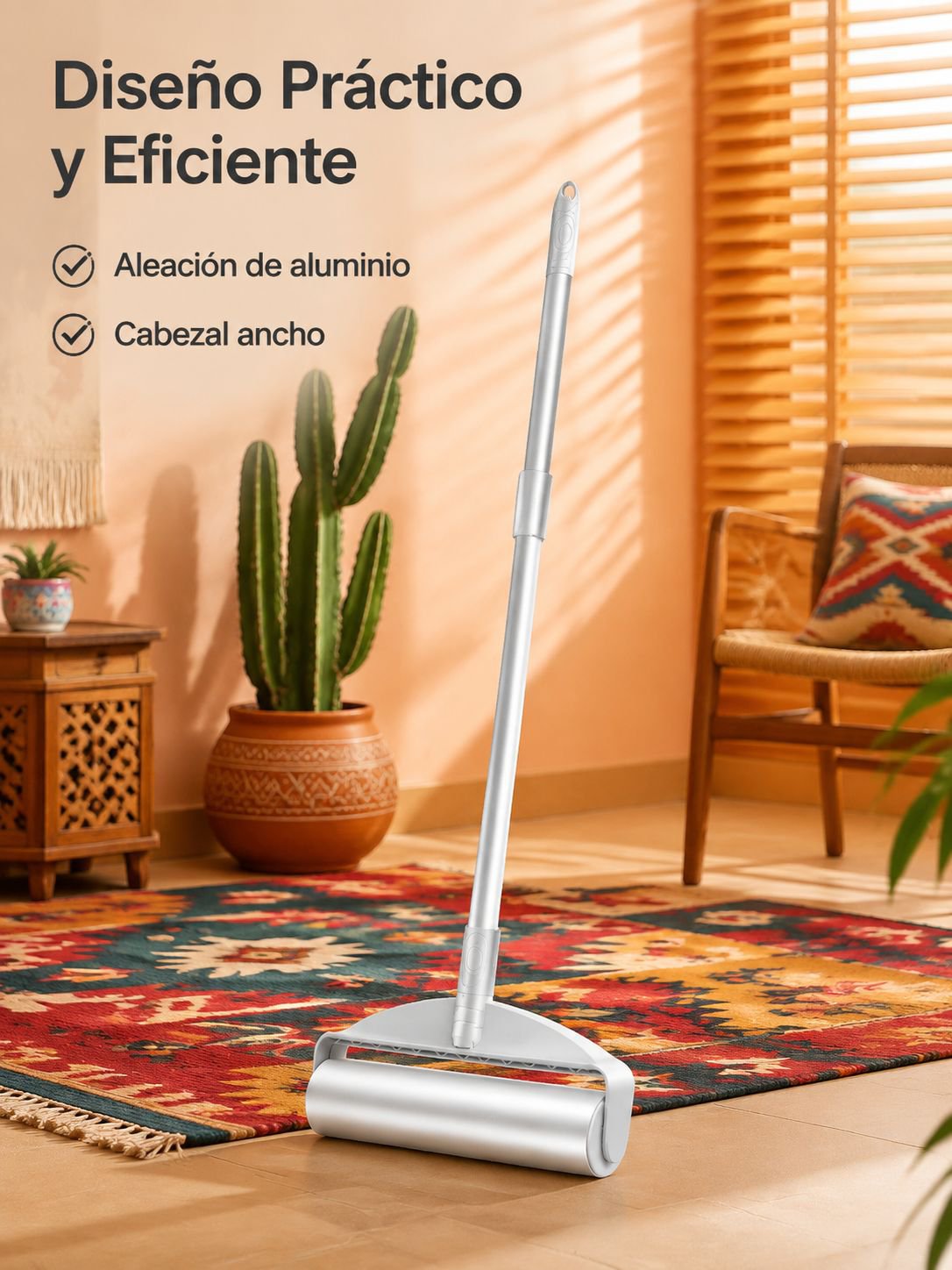 Rodillo quitapelusas portátil