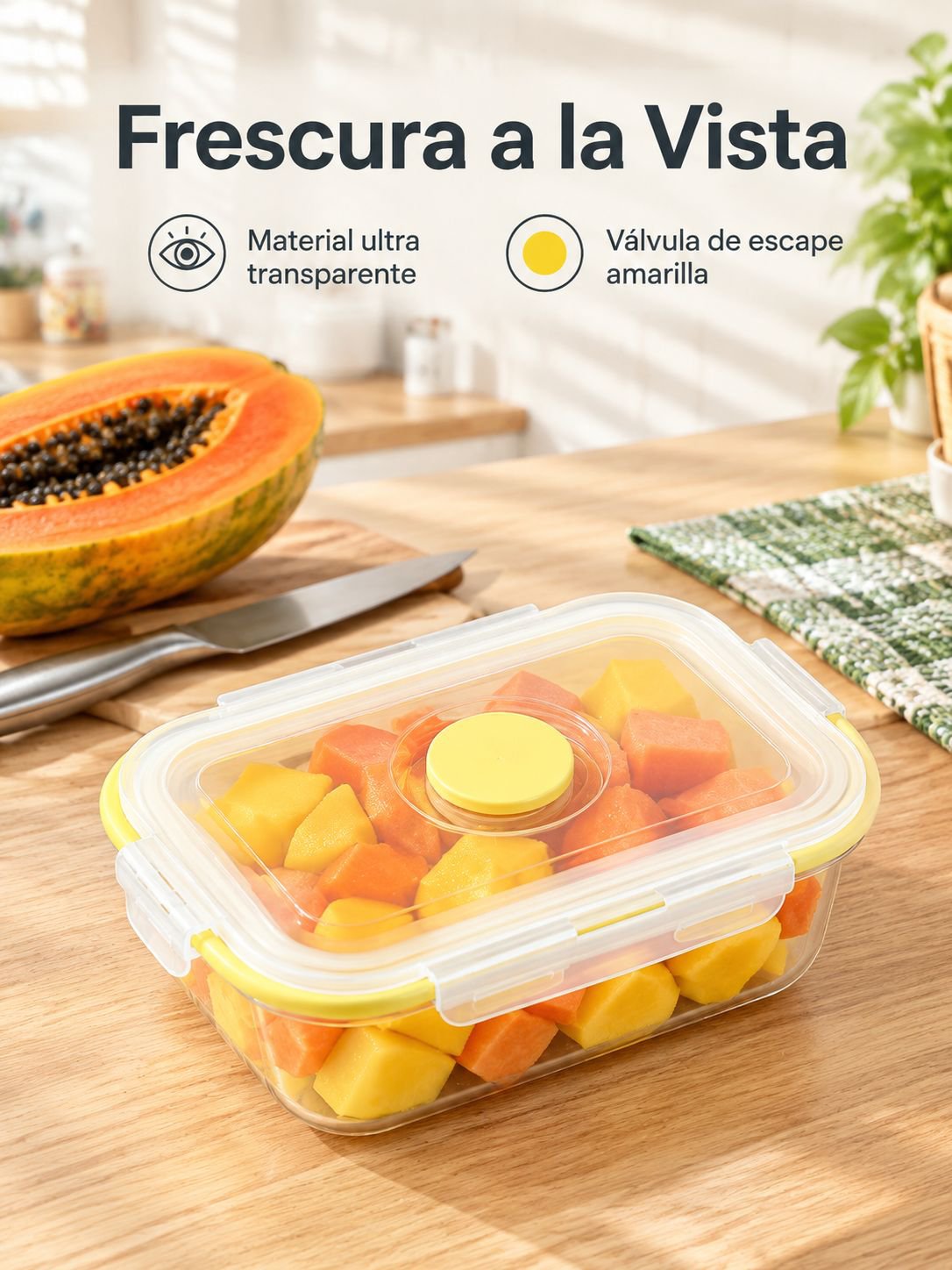 Caja de almuerzo portátil
