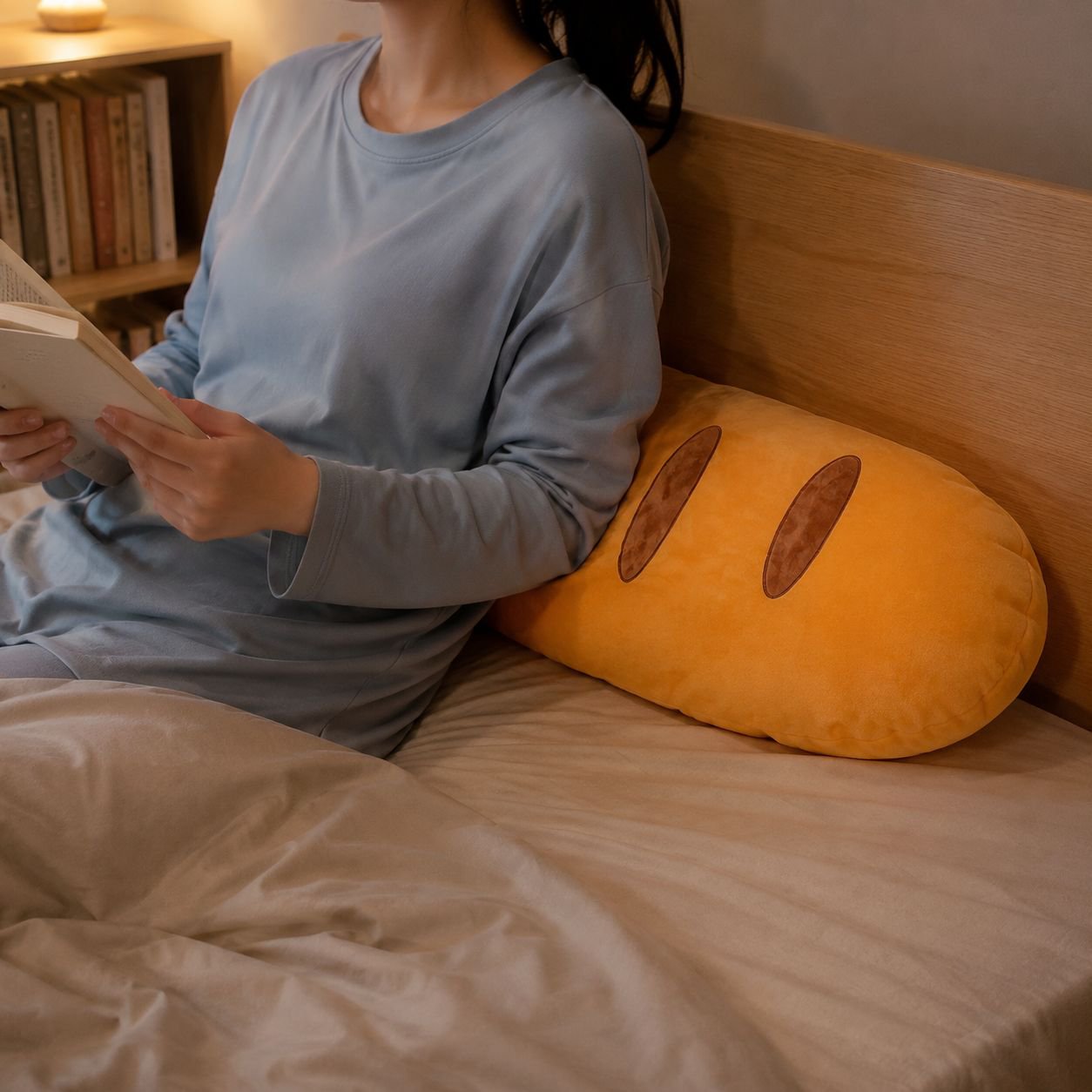 本物そっくりバゲットクッション