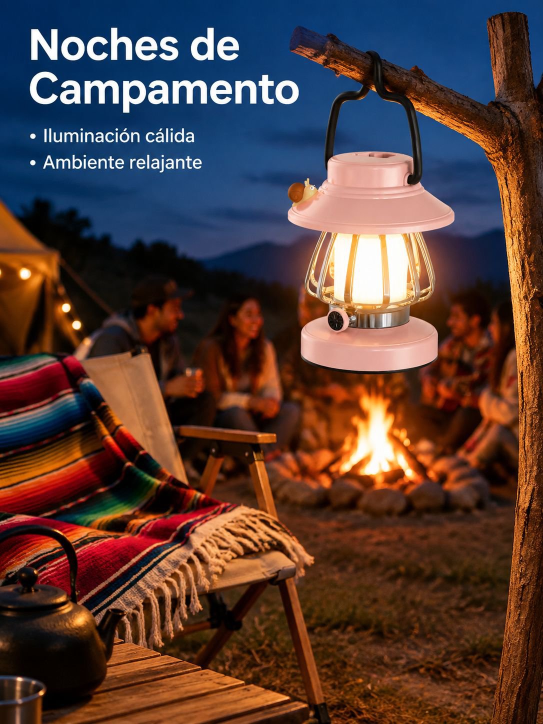 Linterna de camping