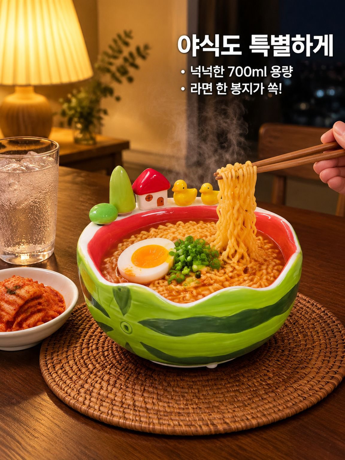수박 모양 과일 플래터