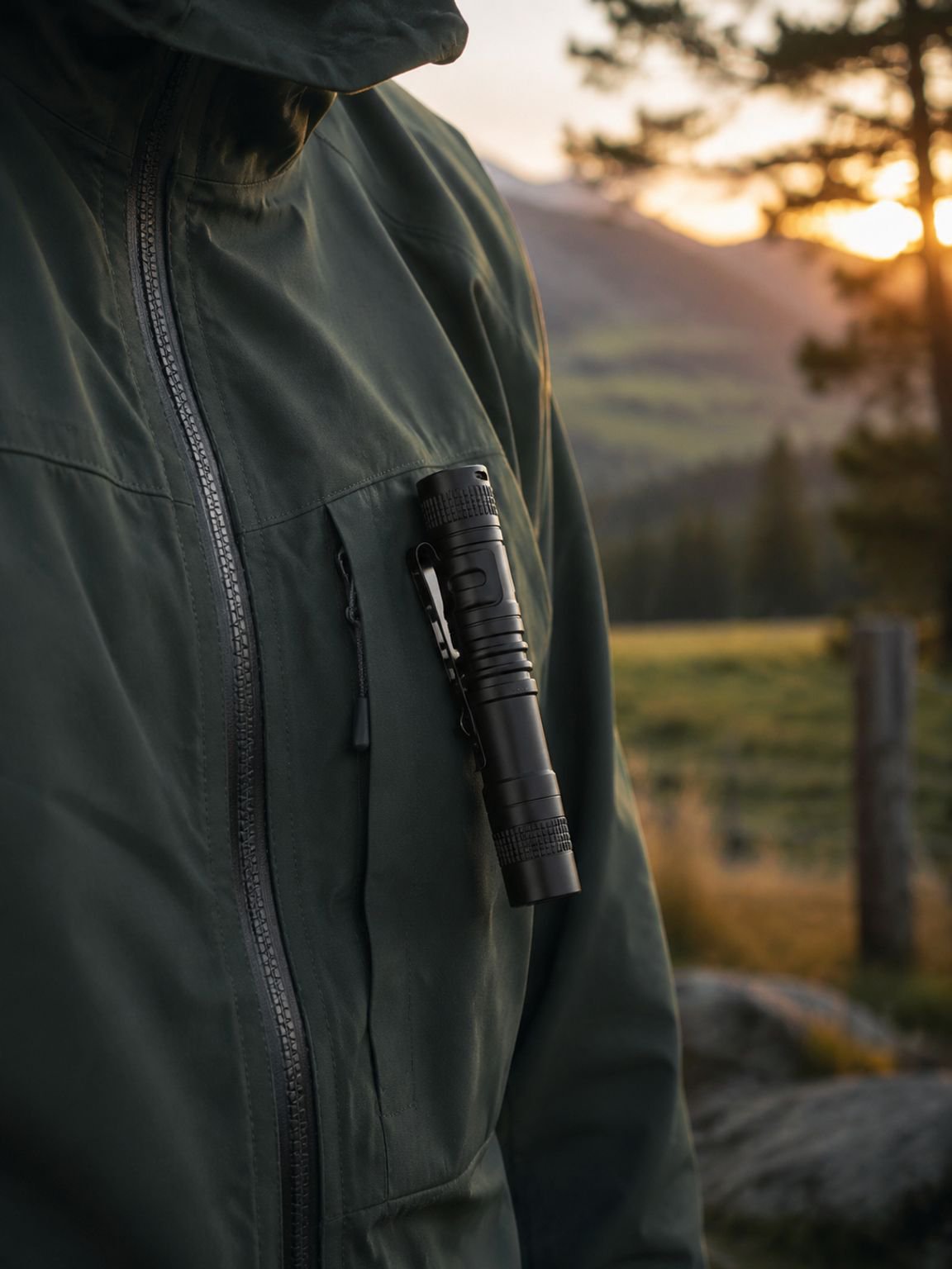 Portable High Intensity Flashlight