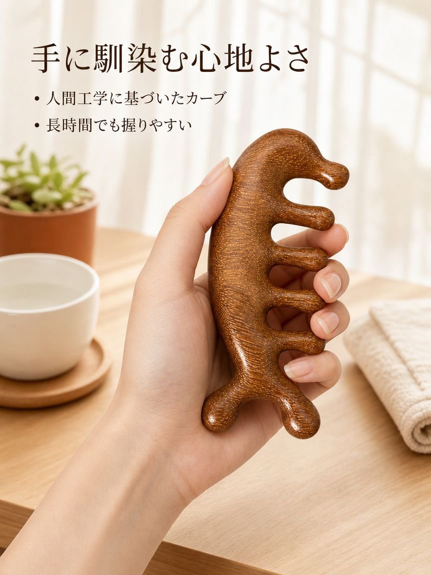 ヘッドマッサージコーム